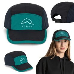 Czapka z daszkiem KADVA Hiker Cap. Szare czapki z daszkiem KADVA, bez wzorów, sportowe. Za 79.99 zł.