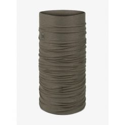Chusta wielofunkcyjna Buff Coolnet UV Insect Shield - solid khaki. Brązowe chusty Buff, bez wzorów, sportowe. Za 104.49 zł.