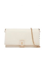 Tommy Hilfiger Torebka Th Her Chain Crossover AW0AW17403 Écru. Kopertówki Tommy Hilfiger, bez wzorów, ze skóry, wizytowe, bez dodatków. Za 569.99 zł.