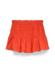 Vero Moda Spódnica mini Sofia 10350924 Pomarańczowy Regular Fit. Brązowe spódnice Vero Moda, xs, bez wzorów, z bawełny, mini. Za 159.99 zł.