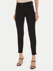 Maryley Spodnie materiałowe 24IB52Z/M19/43NE Czarny Regular Fit. Czarne spodnie materiałowe Maryley, bez wzorów, z materiału. Za 129.99 zł.