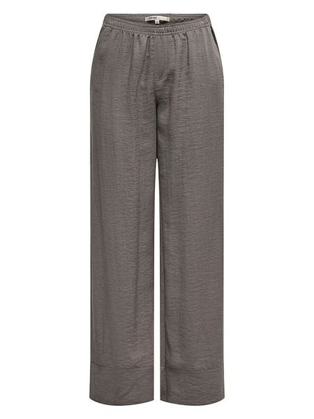 ONLY Spodnie w kolorze szarym rozmiar: M/L32. Szare spodnie materiałowe ONLY, bez wzorów, z materiału, klasyczne. Za 92.42 zł.