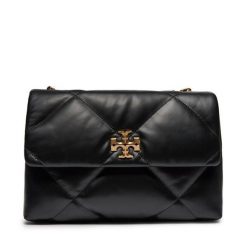 Torebka Tory Burch. Czarne kopertówki Tory Burch, bez wzorów, wizytowe, bez dodatków. Za 3,219.00 zł.