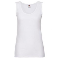 Kamizelka Damska Valueweight Top. Czarne topy sportowe fruit of the loom, l, bez wzorów. Za 46.99 zł.