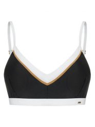 BOSS Góra od bikini 50540498 Czarny Regular Fit. Czarne bikini Boss, bez wzorów, z syntetyku. Za 259.99 zł.