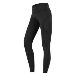 Damskie legginsy jeździeckie z pełną przyczepnością ELT Hanna. Szare legginsy ELT, bez wzorów, z elastanu. Za 224.00 zł.