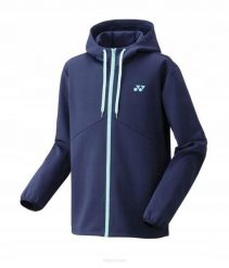 Bluza tenisowa Yonex Sweat Full Zip. Niebieskie bluzy YONEX, xs, bez wzorów, z materiału, bez ramiączek, bez kaptura. Za 292.99 zł.