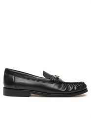 Tommy Hilfiger Mokasyny Soft Leather Horsebit Loafer FW0FW08414 Czarny. Czarne mokasyny Tommy Hilfiger, bez wzorów, ze skóry. Za 479.99 zł.