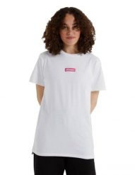 Koszulka sportowa damska Ellesse Noco. Białe t-shirty sportowe Ellesse, m, bez wzorów, z bawełny, bez ramiączek, trekkingowe. Za 159.99 zł.