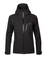 Kurtka trekkingowa damska Halti Biegga DX. Czarne kurtki Halti, m, bez wzorów, z materiału, sportowe, bez kaptura. Za 1,194.99 zł.