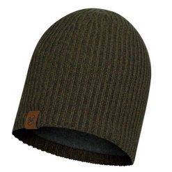Czapka zimowa z podszewką z polaru Knitted&Fleece. Zielone czapki zimowe Buff, bez wzorów, z polaru. Za 130.90 zł.