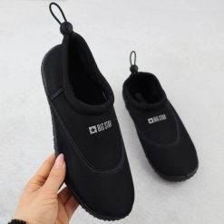 Neonowe buty do wody czarne Big Star NN274A801. Czarne buty sportowe lifestyle BIG STAR, bez wzorów, z tkaniny, bez zapięcia. Za 59.99 zł.