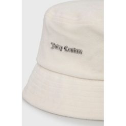 Juicy Couture kapelusz kolor beżowy. Brązowe kapelusze Juicy Couture, bez wzorów. W wyprzedaży za 174.99 zł.