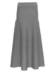 MOSS COPENHAGEN Spódnica w kolorze szarym rozmiar: XS/S. Szare spódnice Moss Copenhagen, s, bez wzorów, midi. Za 136.45 zł.