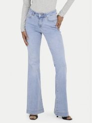 ONLY Jeansy Onlblush 15358364 Niebieski jasny Flare Fit. Niebieskie jeansy ONLY, s, bez wzorów, z bawełny. Za 219.99 zł.