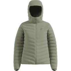 Kurtka puchowa Odlo Jacket insulated X-ALP PACKABLE DOWN. Szare kurtki ODLO, s, bez wzorów, z elastanu, z kapturem. Za 1,169.99 zł.
