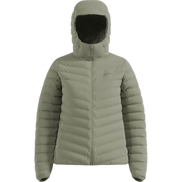 Kurtka puchowa Odlo Jacket insulated X-ALP PACKABLE DOWN. Szare kurtki ODLO, s, bez wzorów, z elastanu, z kapturem. Za 1,169.99 zł.