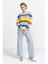 Rich & Royal Sweter ze wzorem rozmiar: L. Swetry Rich & Royal, l, bez wzorów, z kaszmiru, bez ramiączek. Za 227.31 zł.