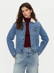 Lee Kurtka przejściowa Rider 112355437 Niebieski Regular Fit. Niebieskie kurtki Lee, xl, bez wzorów, z bawełny, bez kaptura. Za 449.99 zł.