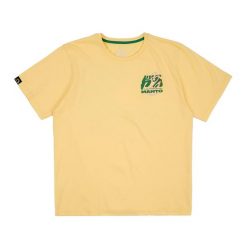 Koszulka damska MANTO Harmony Oversize. Żółte t-shirty sportowe MANTO, xl, bez wzorów, bez ramiączek. Za 84.99 zł.
