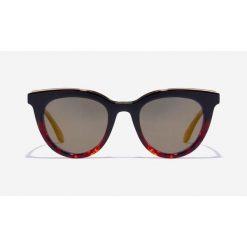 Damskie okulary przeciwsłoneczne Hawkers Bella. Brązowe okulary przeciwsłoneczne hawkers, bez wzorów. Za 205.55 zł.