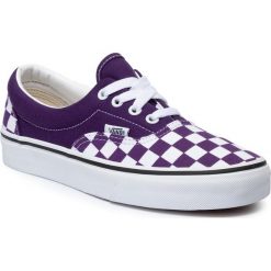 Tenisówki VANS - Era VN0A4BV4VXM1 (Checkerboard) Vltindgtrwt. Fioletowe trampki sportowe Vans, bez wzorów, z gumy, bez zapięcia, tenisowe, vans era. Za 299.00 zł.