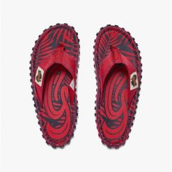 Japonki GUMBIES ISLANDER FLIP-FLOPS UNISEX. Czerwone japonki Gumbies, bez wzorów, sportowe. Za 94.99 zł.