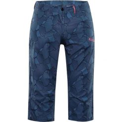 Spodnie 3/4 Alpine Pro Kadeka dla kobiet - Wygodne i lekkie. Zielone spodnie dresowe Alpine Pro, bez wzorów, z elastanu. Za 166.99 zł.