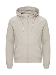 Clique Miami PRO Hoody Full Zip bluza z kapturem French Terry – Stone. Brązowe bluzy CLIQUE, xl, bez wzorów, z bawełny, z kapturem. Za 216.90 zł.