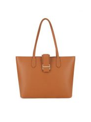 Gino Rossi Torebka 1-1 Brązowy. Brązowe shopper bag Gino Rossi, bez wzorów, z tworzywa sztucznego, bez dodatków. Za 279.99 zł.