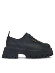 G-Star Raw Półbuty WI34-MANYA-01 Czarny. Czarne półbuty wsuwane G-Star Raw, bez wzorów, z nubiku, retro, bez obcasa, na płaskiej podeszwie. Za 349.99 zł.