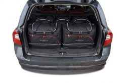 Torby Do Bagażnika Volvo Xc70 2007-2016 5Szt Kjust. Czarne torby podróżne KJUST, bez wzorów, z kauczuku. Za 1,553.00 zł.