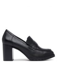 Lasocki Półbuty CEO-WB-GIADA-01C Czarny. Czarne półbuty wsuwane Lasocki, bez wzorów, ze skóry, bez obcasa, na obcasie. Za 259.99 zł.