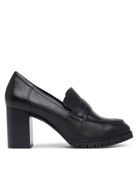 Lasocki Półbuty CEO-WB-GIADA-01C Czarny. Czarne półbuty wsuwane Lasocki, bez wzorów, ze skóry, bez obcasa, na obcasie. Za 259.99 zł.