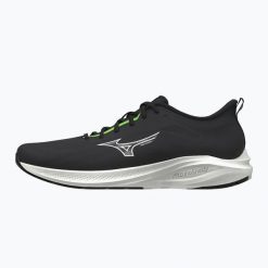 Buty do biegania Mizuno Enerzy Runnerz 2. Czarne buty do biegania Mizuno, bez wzorów, bez zapięcia, do biegania. Za 269.99 zł.