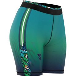 Legginsy do biegów OCR krótkie damskie Smmash Majesty Ultra lekkie kompresyjne. Niebieskie legginsy SMMASH, bez wzorów, sportowe, krótkie. Za 139.00 zł.