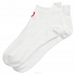 Skarpety tenisowe Wilson Ankle Tab Sock 1P. Białe skarpetki Wilson, bez wzorów, z bawełny. Za 35.00 zł.