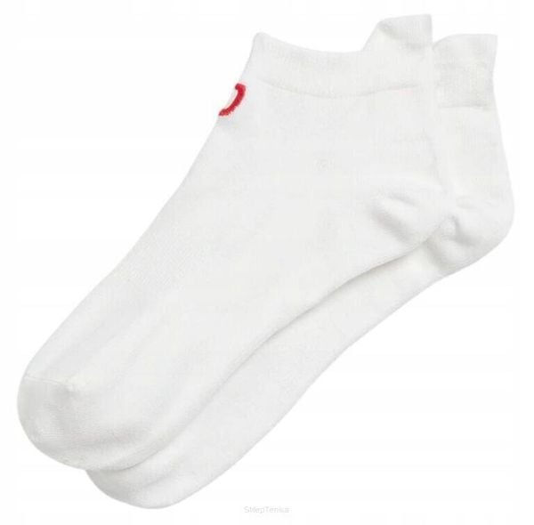 Skarpety tenisowe Wilson Ankle Tab Sock 1P. Białe skarpetki Wilson, bez wzorów, z bawełny. Za 35.00 zł.