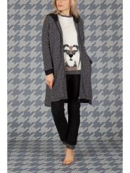 Maryplaid Kardigan w kolorze szarym rozmiar: XL. Szare swetry maryplaid, xl, bez wzorów, bez ramiączek. Za 100.99 zł.