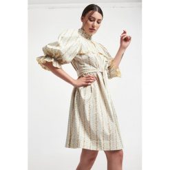 Sukienka Divine NOTES DU NORD. Białe sukienki Notes du Nord, bez wzorów, bez kołnierzyka, bez ramiączek, mini. Za 1,089.00 zł.