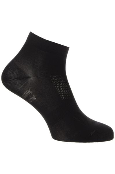 Skarpetki rowerowe oddychające 9 cm Essential czarne. Czarne skarpetki AGU, bez wzorów, z elastanu. Za 247.95 zł.
