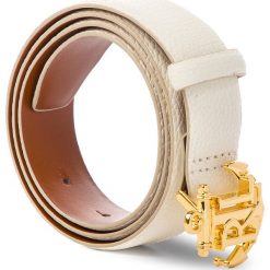 Pasek Damski LAUREN RALPH LAUREN - Anachor Logo Casual 412736374003 Vanilla. Paski marki Lauren Ralph Lauren. Za 309.00 zł.