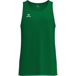 Dziecięcy tank top Erima T&F Wings. Zielone topy Erima, bez wzorów, sportowe, bez kołnierzyka, bez ramiączek. Za 182.00 zł.