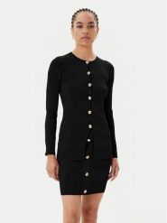 Marciano Guess Kardigan 5YGR33 5881Z Czarny Regular Fit. Czarne swetry Marciano Guess, xl, z aplikacjami, z wiskozy, bez ramiączek. Za 589.99 zł.