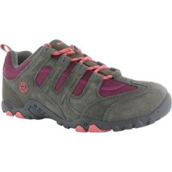 Hi-tec Buty damskie Quadra Classic Gull Grey/Amaranth/Blossom r. 35. Buty trekkingowe marki Hi-tec. Za 100.56 zł.
