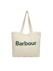 Barbour Torba Logo Tote Bag UBA0733GN71 Écru. Shopper bag Barbour, bez wzorów, z materiału, bez dodatków. Za 119.99 zł.