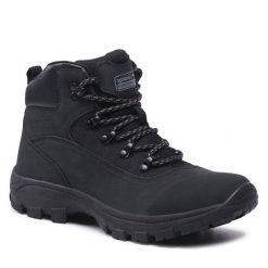 Trapery Sprandi. Czarne traperki Sprandi, bez wzorów, bez obcasa, bez zapięcia. Za 109.99 zł.