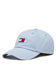 Tommy Jeans Czapka z daszkiem Tjw Heritage Cap AW0AW15848 Błękitny. Niebieskie czapki z daszkiem Tommy Jeans, bez wzorów, z jeansu. Za 99.99 zł.