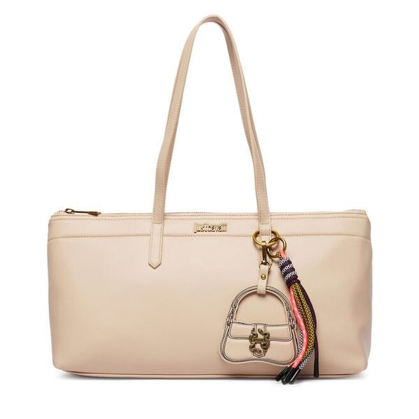 Torebka Just Cavalli. Brązowe torebki klasyczne Just Cavalli, bez wzorów, klasyczne, bez dodatków. Za 382.99 zł.