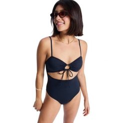 Jednoczęściowy strój kąpielowy dla Kobiety BEACH CLASSICS Czarny. Czarne stroje jednoczęściowe Roxy, bez wzorów, z elastanu, sportowe. Za 239.99 zł.
